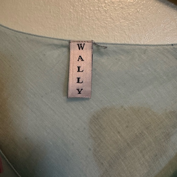 Floral Maxi Dress in Blue and Green - Picture 4 of 7